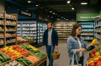 Городские привычки питания и эволюция продуктовых магазинов